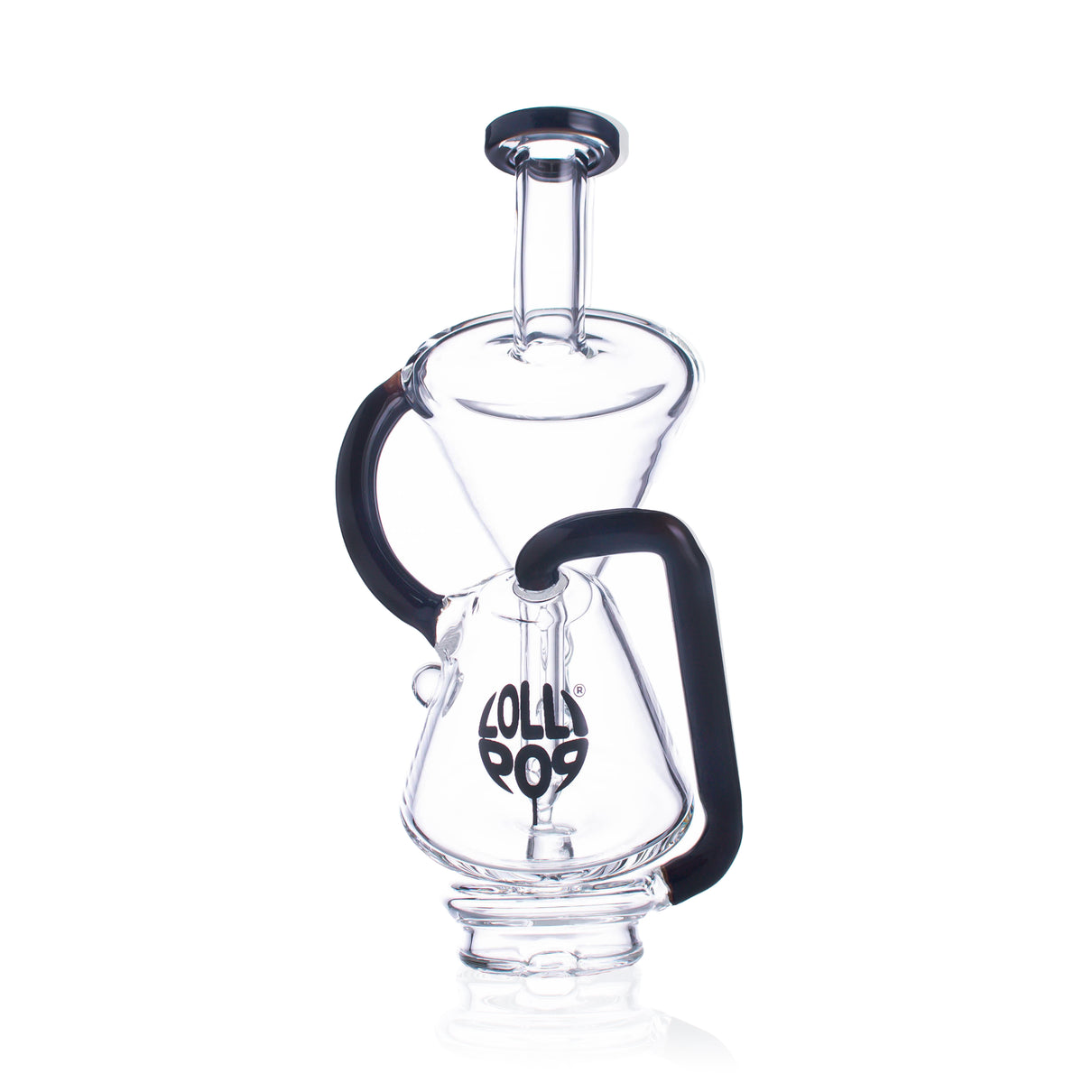 Lollipop Black Thunder Puffco Peak Glass Attachment