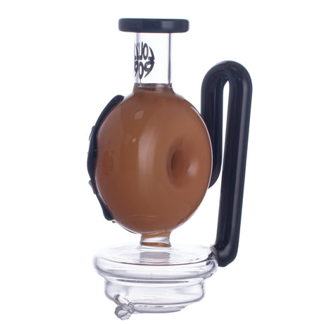 Lollipop Red Dragon Puffco Peak Glass Attachment | Donut-Style
