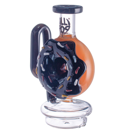 Lollipop Red Dragon Puffco Peak Glass Attachment | Donut-Style