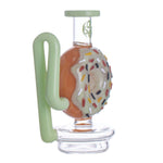 Lollipop Red Dragon Puffco Peak Glass Attachment | Donut-Style