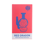 Lollipop Red Dragon Puffco Peak Glass Attachment | Donut-Style