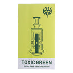 Lollipop Toxic Green Puffco Peak Glass Attachment