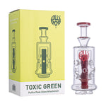 Lollipop Toxic Green Puffco Peak Glass Attachment