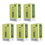 Lollipop Toxic Green Puffco Peak Glass Attachment