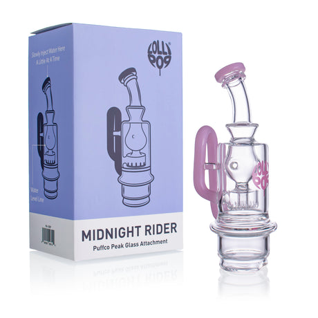 Lollipop Midnight Rider Puffco Peak Glass Attachment