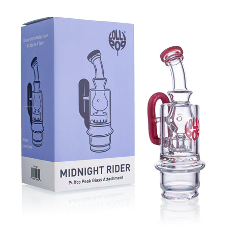 Lollipop Midnight Rider Puffco Peak Glass Attachment