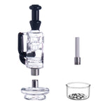 Lollipop Wild Flame 2-in-1 Puffco Peak Glass Attachment & Straw