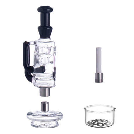 Lollipop Wild Flame 2-in-1 Puffco Peak Glass Attachment & Straw