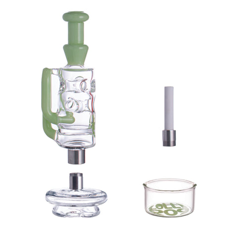 Lollipop Wild Flame 2-in-1 Puffco Peak Glass Attachment & Straw