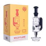 Lollipop Wild Flame 2-in-1 Puffco Peak Glass Attachment & Straw