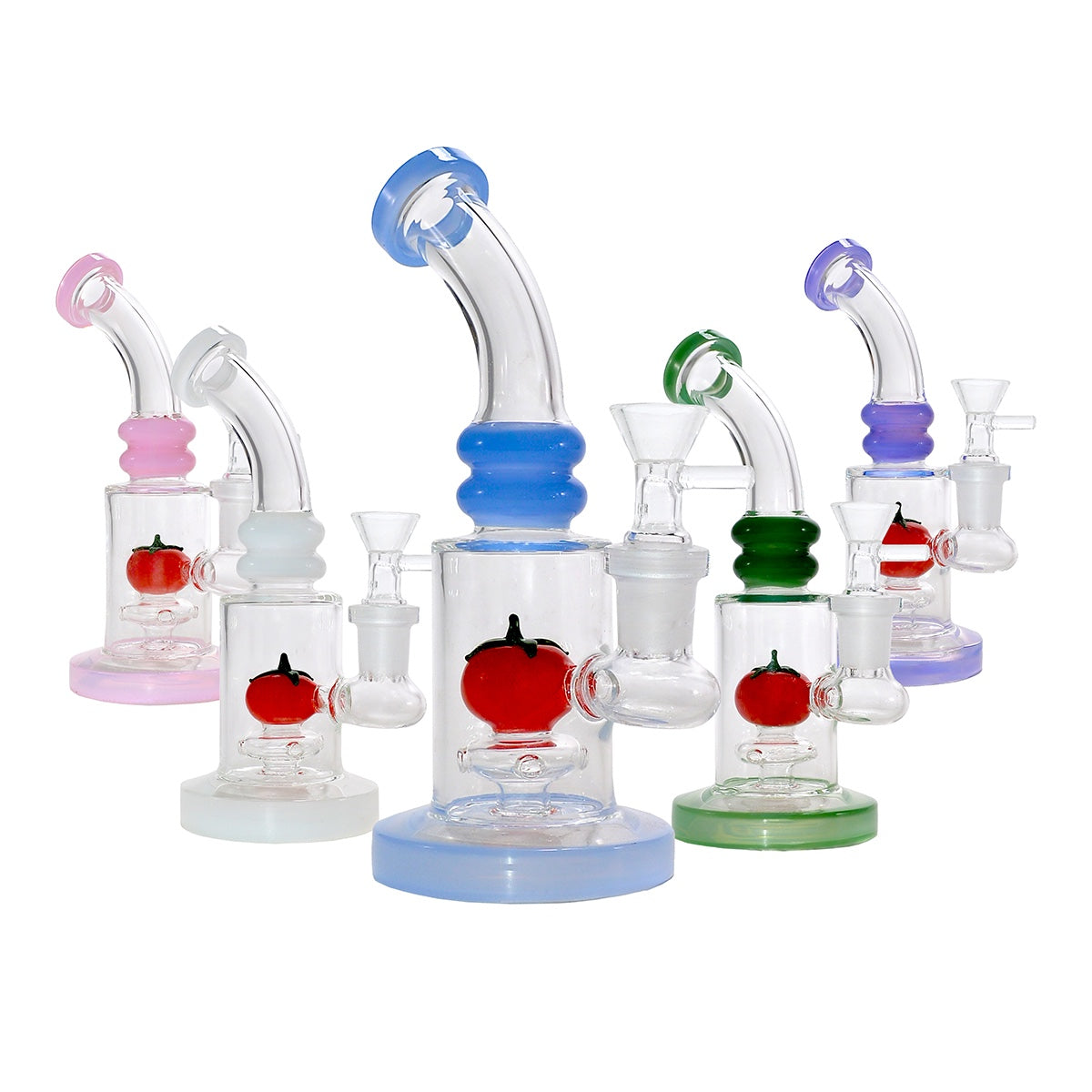 6" Mini Apple Water Pipe | Rig
