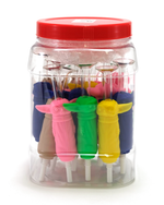5.5 " Character Silicone & Glass Nectar Collector with Ceramic Tip