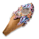 4 Colorful Ice Cream Shaped Silicone Hand Pipe