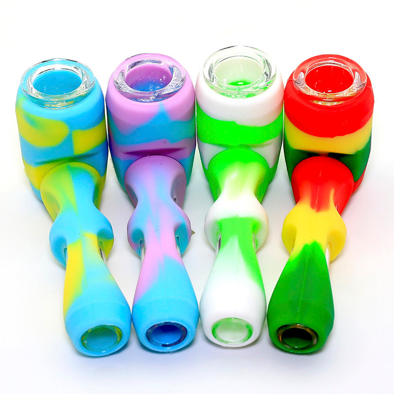 4 Glass & Silicone Handpipe