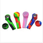 3.5" Silicone Pipe With Cover - Cali Cloudx Inc