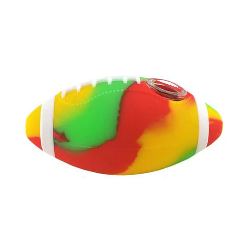 4.5" Silicone Football Hand  Pipe