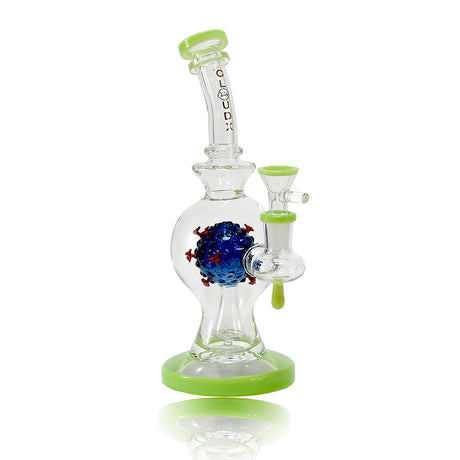 10” Corona Perc Waterpipe- Cali Cloudx