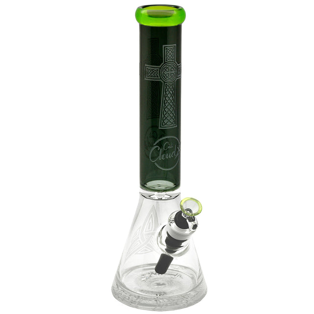 15 Engraved Design 9Mm Base Beaker By Cali Cloudx