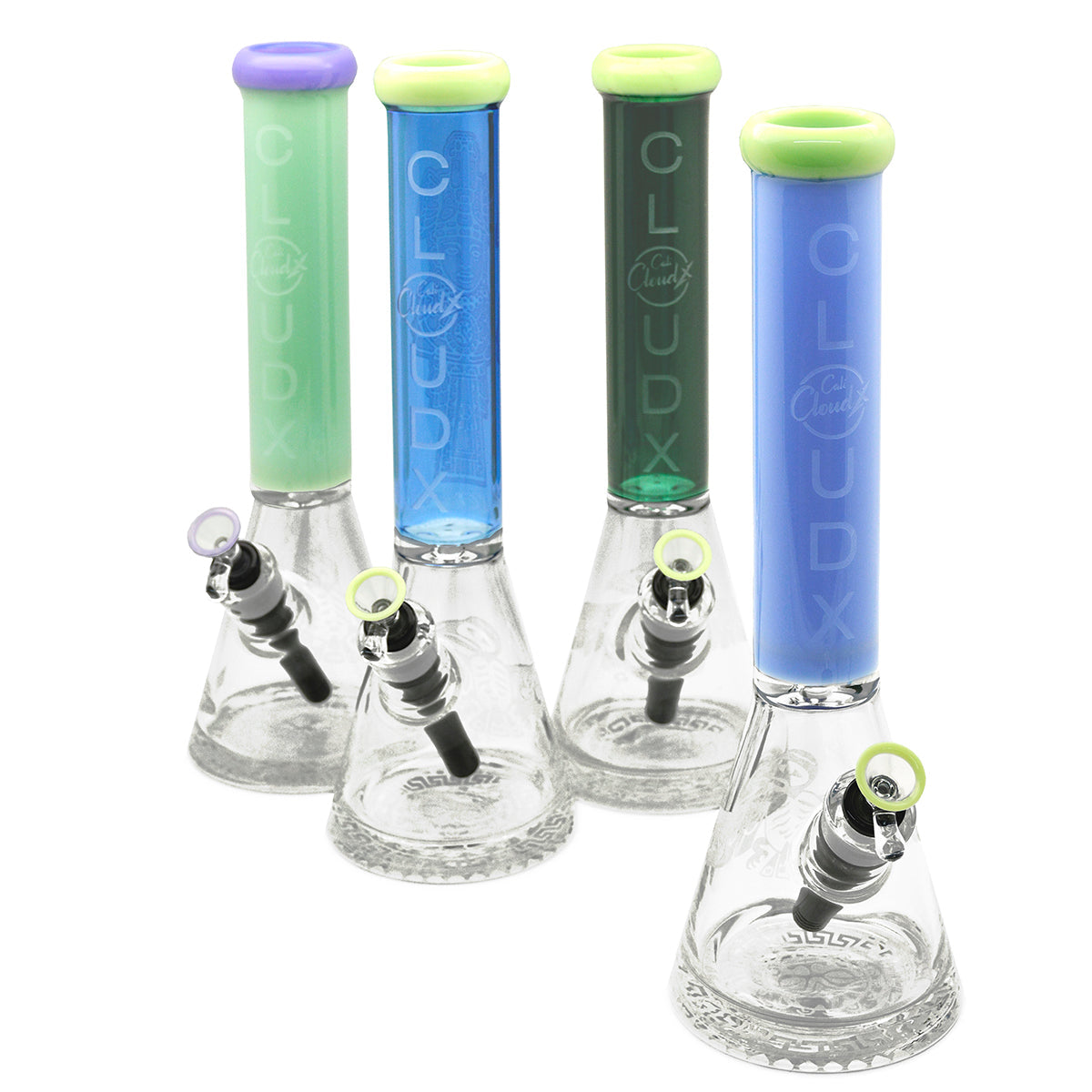 15 Engraved Design 9Mm Base Beaker By Cali Cloudx