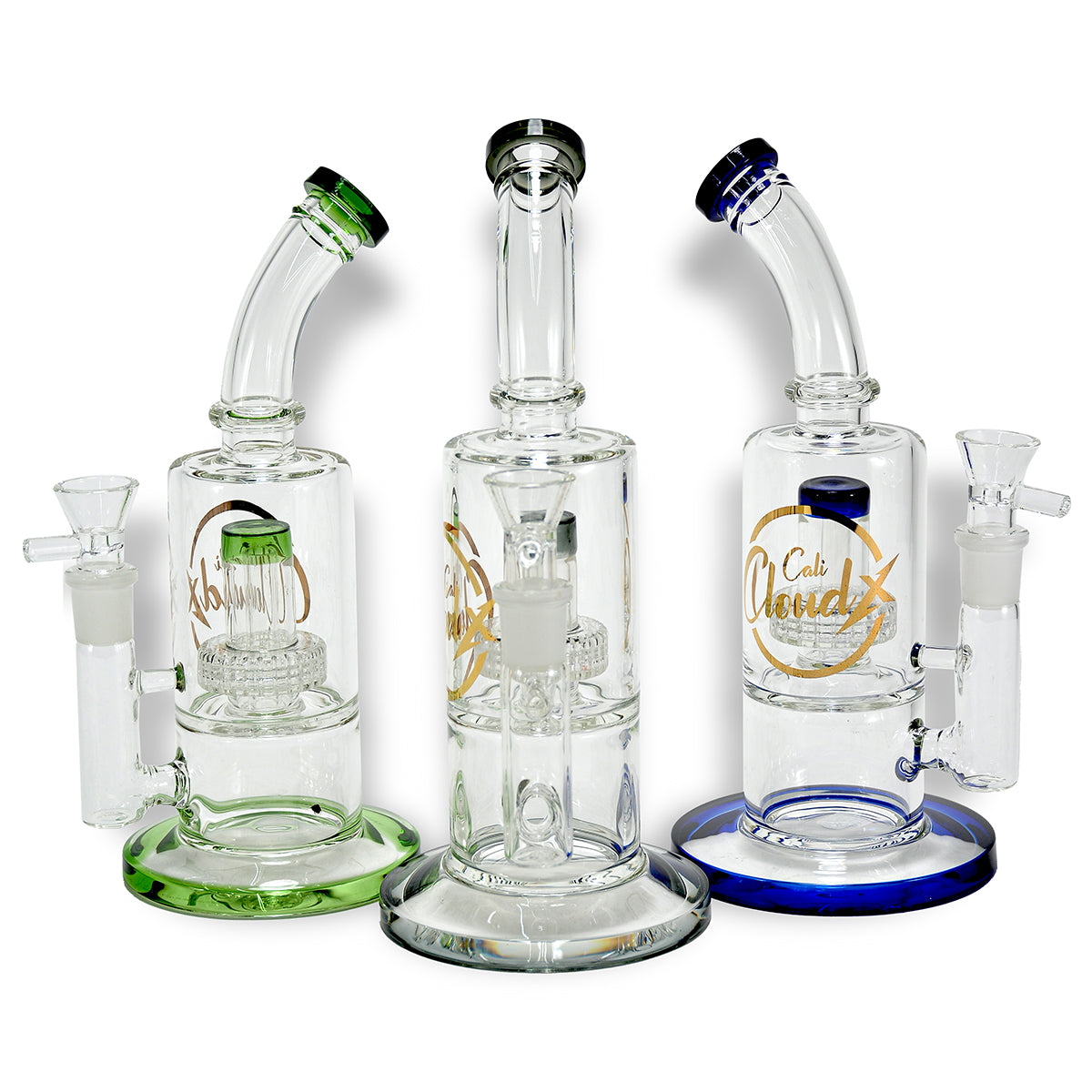 11 Color Ring Shower Head Water Pipe By Cali Cloudx Glass