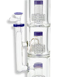 16 Triple Percolator Shower-Head 9Mm Thick Water Pipe By Cali Cloudx