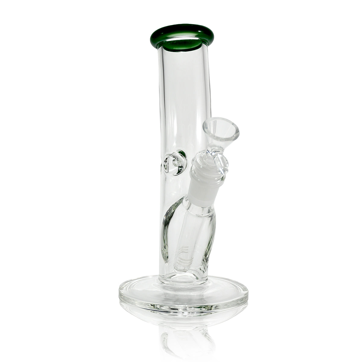 8" Slanted Glass Waterpipe