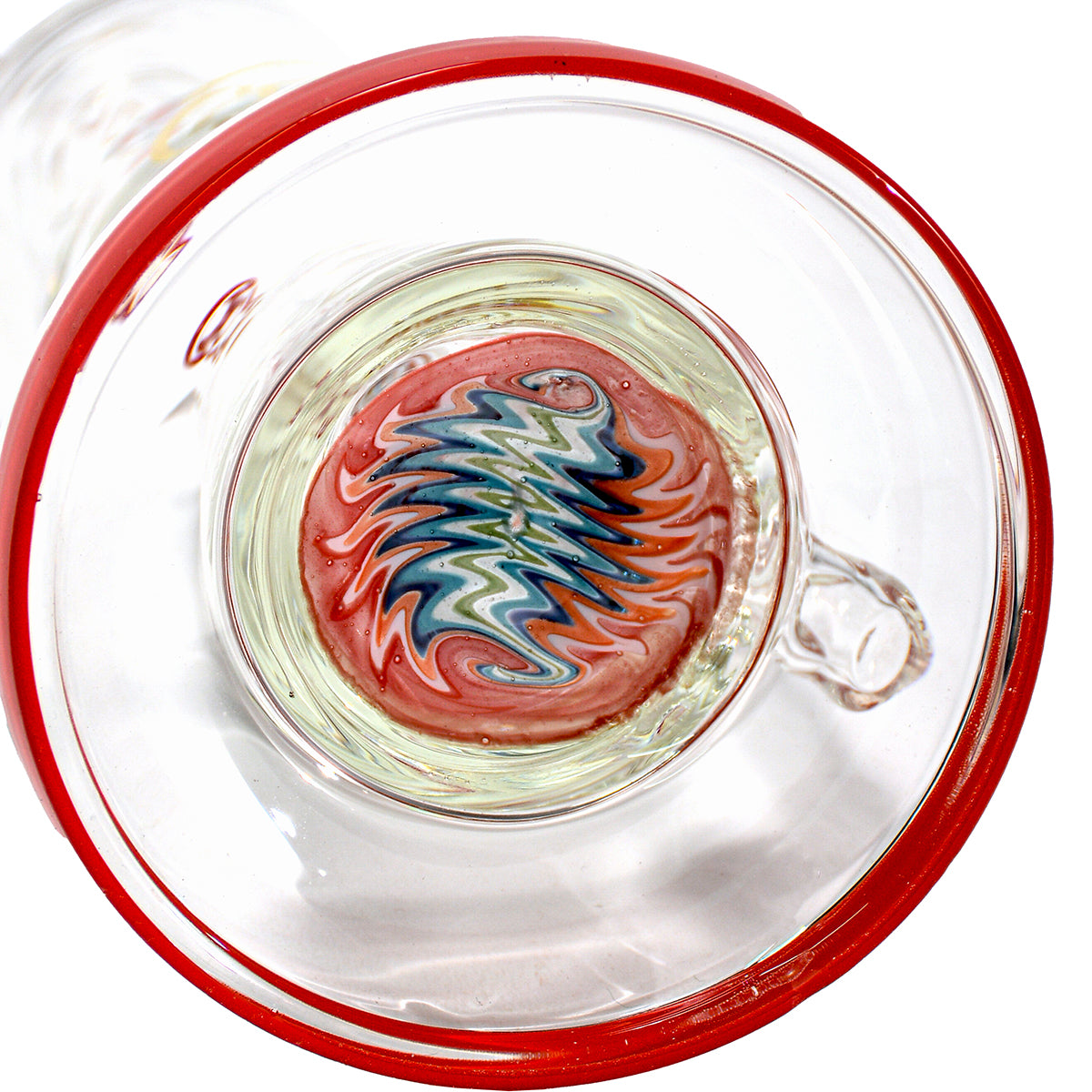 15 Us Color Zigzag Art 8Mm Thick Water Pipe By Cali Cloudx Glass Waterpipe