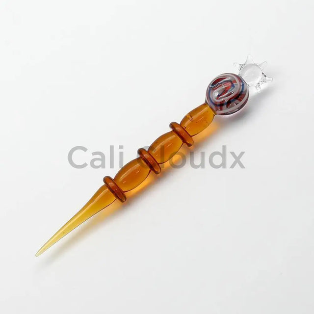 Amber Color Dabber With Designer Crown Top - Cali Cloudx Inc