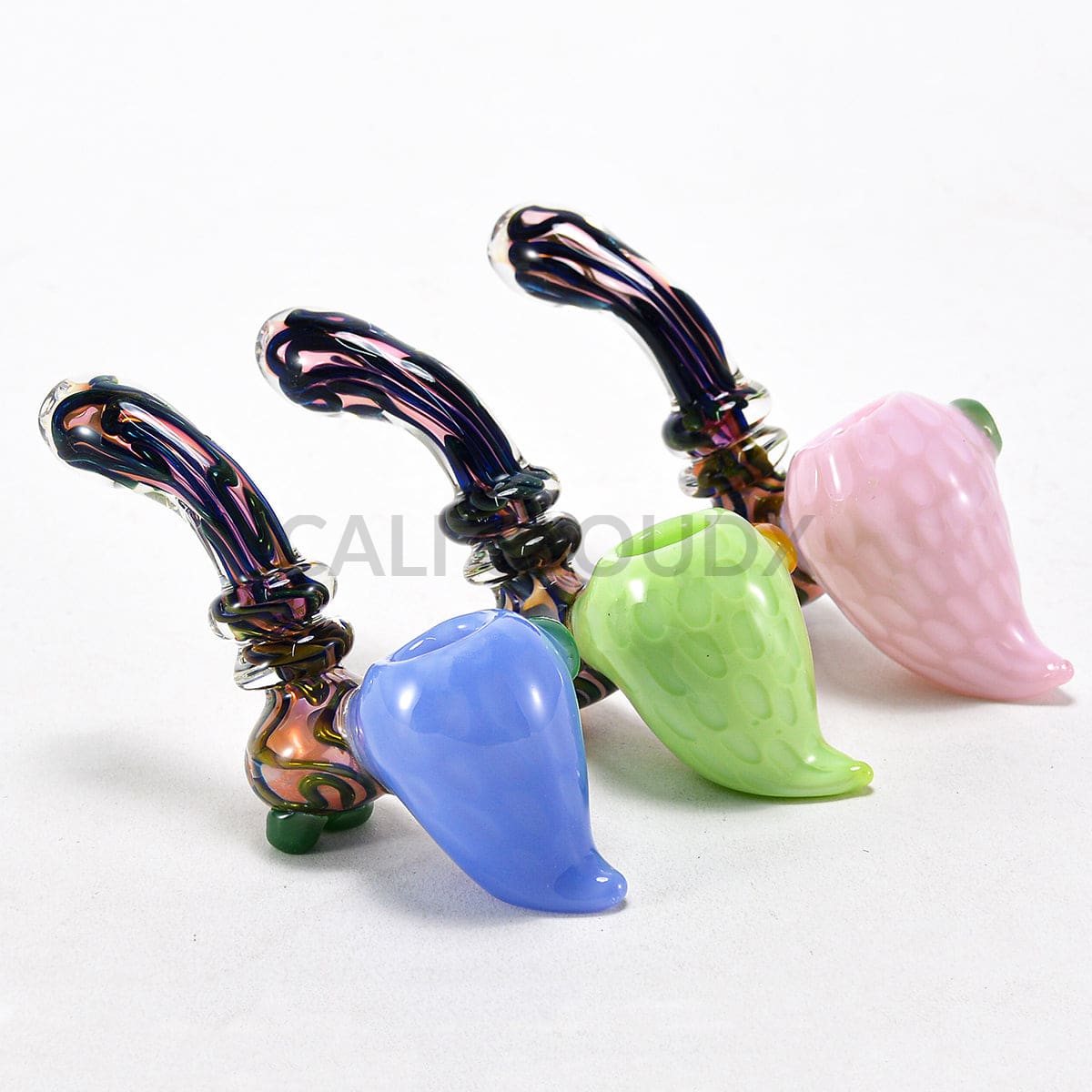 Black And Slime Color Sidecar Hammer Bubbler