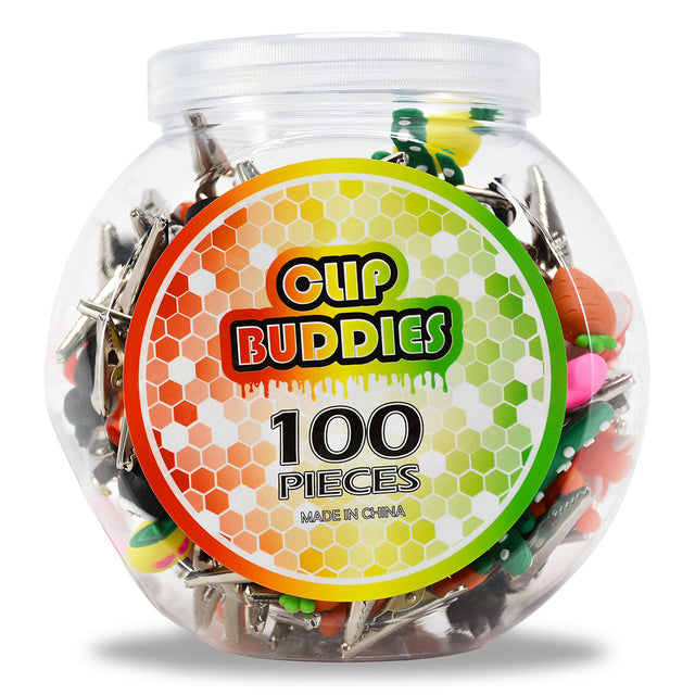 Mix Character Clip Buddies- 10 Count