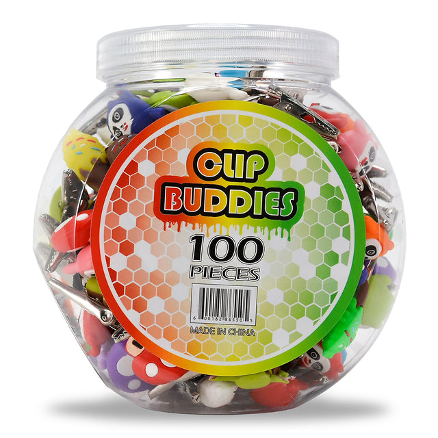 Mix Character Clip Buddies- 10 Count