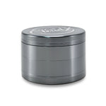 90Mm Round Cali Cloudx Aluminum Grinder Silver