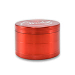 90Mm Round Cali Cloudx Aluminum Grinder Red