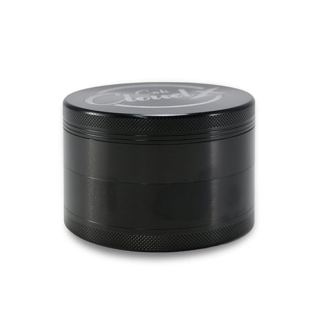 90Mm Round Cali Cloudx Aluminum Grinder Black