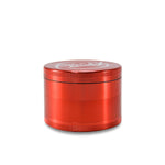 80Mm Round Cali Cloudx Aluminum Grinder Red
