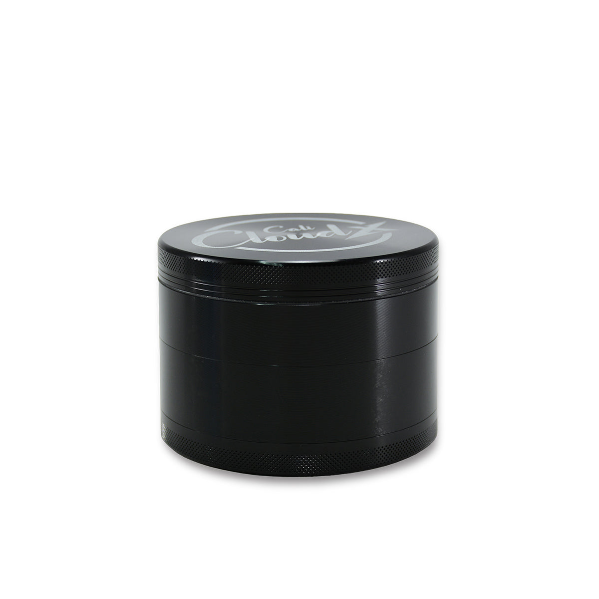 80Mm Round Cali Cloudx Aluminum Grinder Black