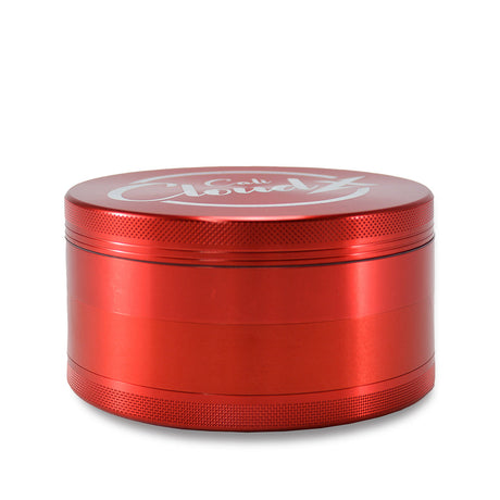 100Mm Round Cali Cloudx Aluminum Grinder Red