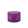 65Mm Fancy Round Cali Cloudx Chrome Grinder Purple