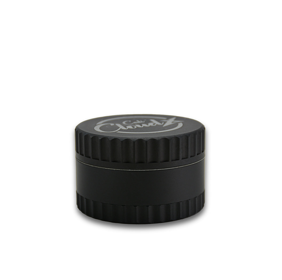 65Mm Fancy Round Cali Cloudx Chrome Grinder Black