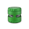 60Mm Round Aluminum & Glass Cali Cloudx Grinder Green