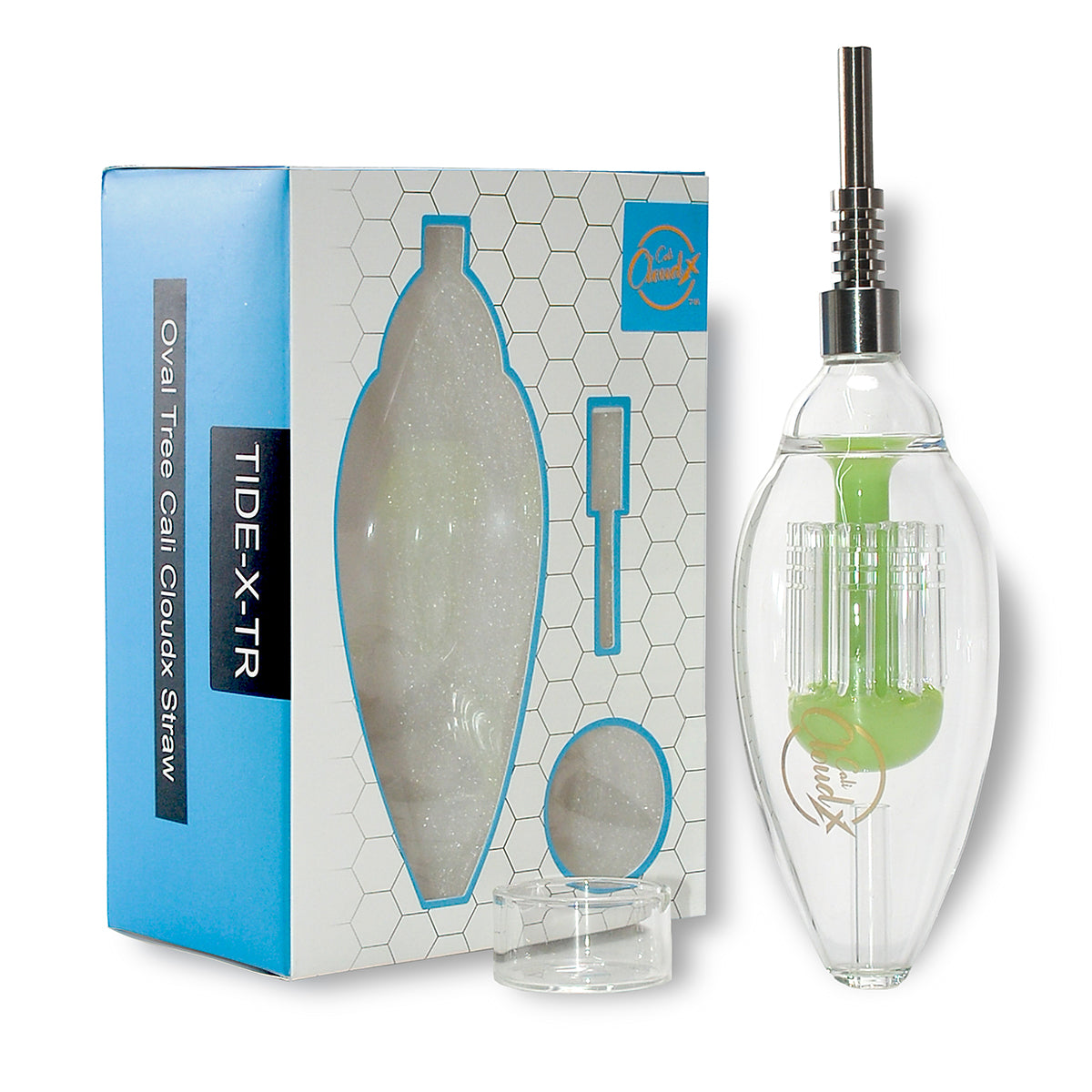 Tree Perc. Oval Nectar Collector Milky Green