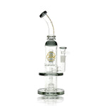 14’ Round Handle Premium Waterpipe Black
