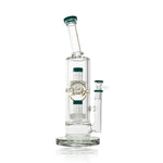 16’ Double Tree Percolator Water Pipe By Cali Cloudx Aqua