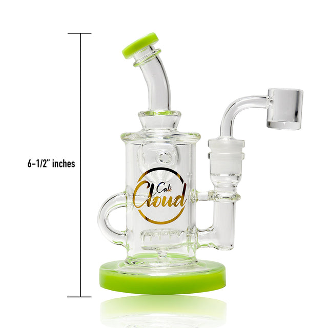 7’ Mini Recycler Rig In A Box Milky Green