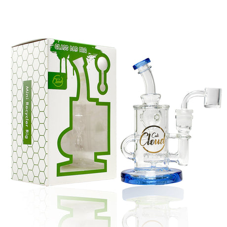 7’ Mini Recycler Rig In A Box Blue