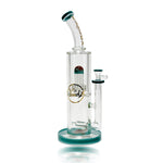 15’ Us Color Zigzag Art 8Mm Thick Water Pipe By Cali Cloudx Glass Waterpipe