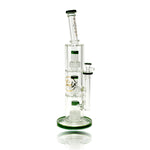 16’ Triple Percolator Shower - Head 9Mm Thick Water Pipe By Cali Cloudx
