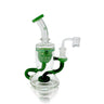 Lollipop Mini Recycler Rig - Sold By Cali Cloudx Green