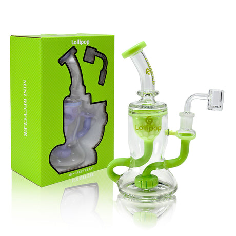Lollipop Mini Recycler Rig - Sold By Cali Cloudx