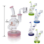 Lollipop Mini Recycler Rig - Sold By Cali Cloudx